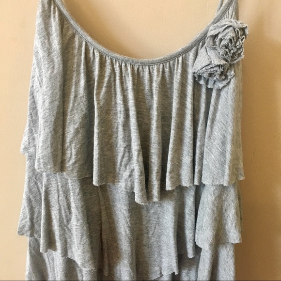 Ruffle Tie Back Tank - Picture 3 of 8